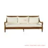 Sofa Natural Modern Alba 3 Dudukan Minimalis