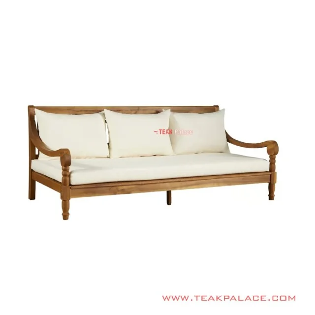 Sofa Natural Modern Alba 3 Dudukan Minimalis