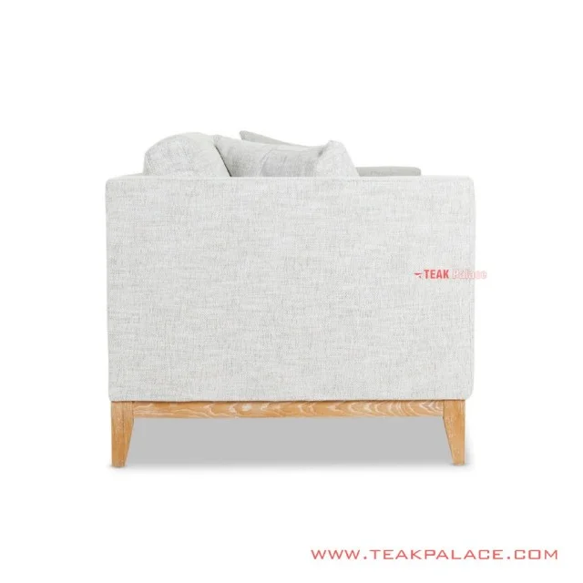 Sofa 3 Dudukan Cloud Jati Wash Rustic Seri Helena Sofa 3 Dudukan Cloud Jati Wash Rustic Seri Helena