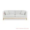 Sofa 3 Dudukan Cloud Jati Wash Rustic Seri Helena Sofa 3 Dudukan Cloud Jati Wash Rustic Seri Helena