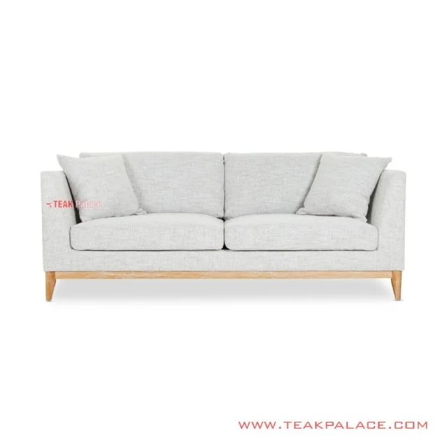 Sofa 3 Dudukan Cloud Jati Wash Rustic Seri Helena Sofa 3 Dudukan Cloud Jati Wash Rustic Seri Helena