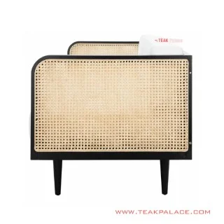 Sofa Tamu 3 dudukan Madura Anyaman Rotan Minimalis 