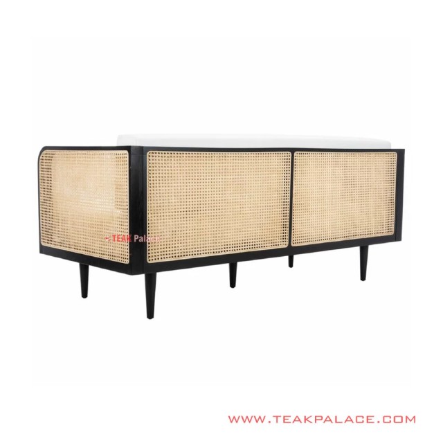 Sofa Tamu 3 dudukan Madura Anyaman Rotan Minimalis 