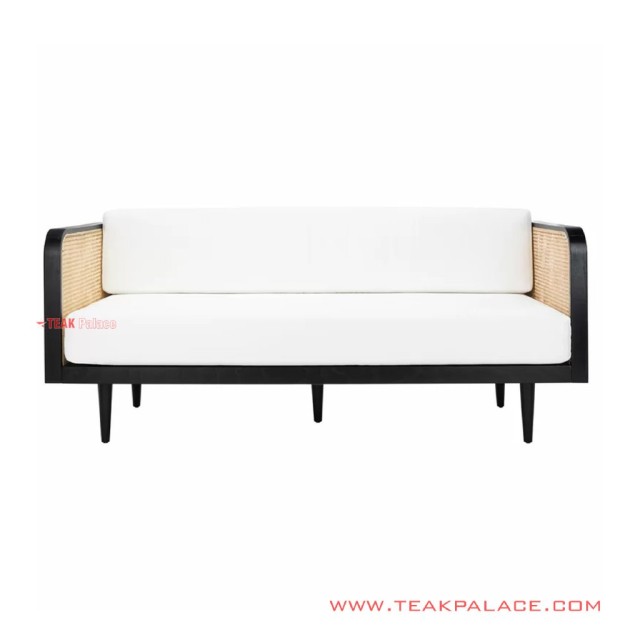 Sofa Tamu 3 dudukan Madura Anyaman Rotan Minimalis 