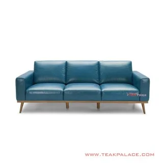 Oslo Sofa Oscar Blue Jati Minimalis 3 Dudukan Oslo Sofa Oscar Blue Jati Minimalis 3 Dudukan