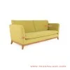 Sofa Vintage Retro Hijau Seri Muara 3 Dudukan