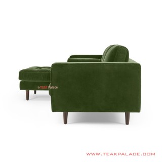Sofa Green Sudut Minimalis Citrani Jati