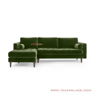 Sofa Green Sudut Minimalis Citrani Jati