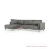 Sofa Sudut Ayudia Jati Natural Revina Grey Sofa Sudut Ayudia Jati Natural Revina Grey