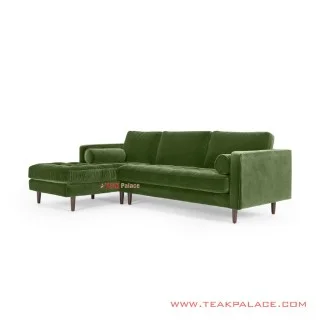 Sofa Green Sudut Minimalis Citrani Jati