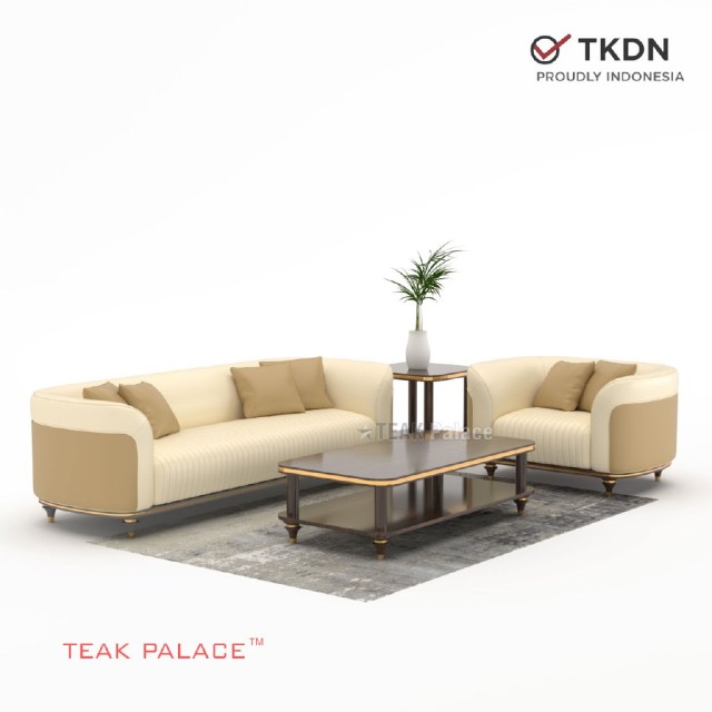 Sofa Mewah 31 Minimalis Modern Seri Nias Ivory TKDN Sofa Mewah 31 Minimalis Modern Seri Nias Ivory TKDN