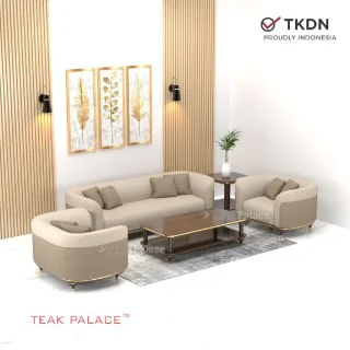 Sofa 311 Minimalis Modern Seri Nias Coklat