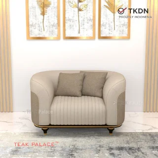 Kursi Minimalis Modern Seri Nias Single Mocca TKDN