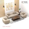 Sofa 311 Minimalis Modern Seri Nias Coklat