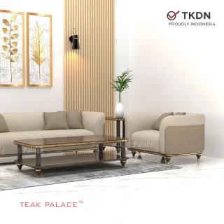 Sofa 311 Minimalis Modern Seri Nias Coklat