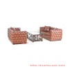 Set Sofa Kulit Mewah Klasik Modern Seri Diamond Set Sofa Kulit Mewah Klasik Modern Seri Diamond