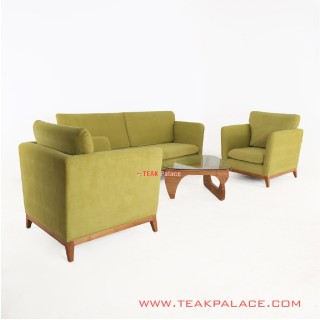 Sofa Tamu 311 Set Hijau Muda Seri Muara