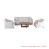 Sofa Set Minimalis 311 Putih seri Musi Sofa Set Minimalis 311 Putih seri Musi
