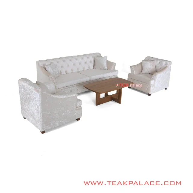 Sofa Set Minimalis 311 Putih seri Musi Sofa Set Minimalis 311 Putih seri Musi