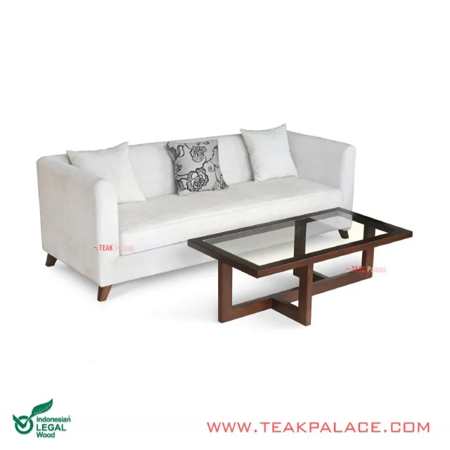 Sofa 3 Seater Seri Accent dan Meja Tamu Oregon