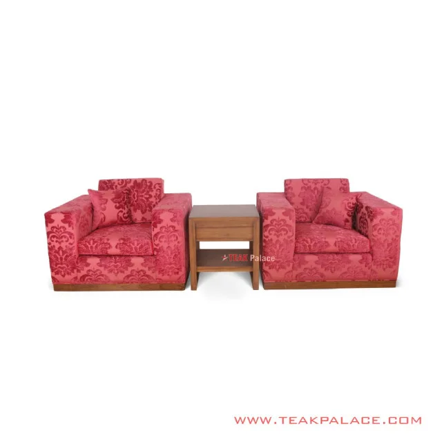 Set Teras Kain Motif Seri Alamanda