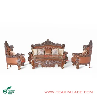 Sofa Ukir Kayu Jati Jepara Kursi Bellagio Mewah 311