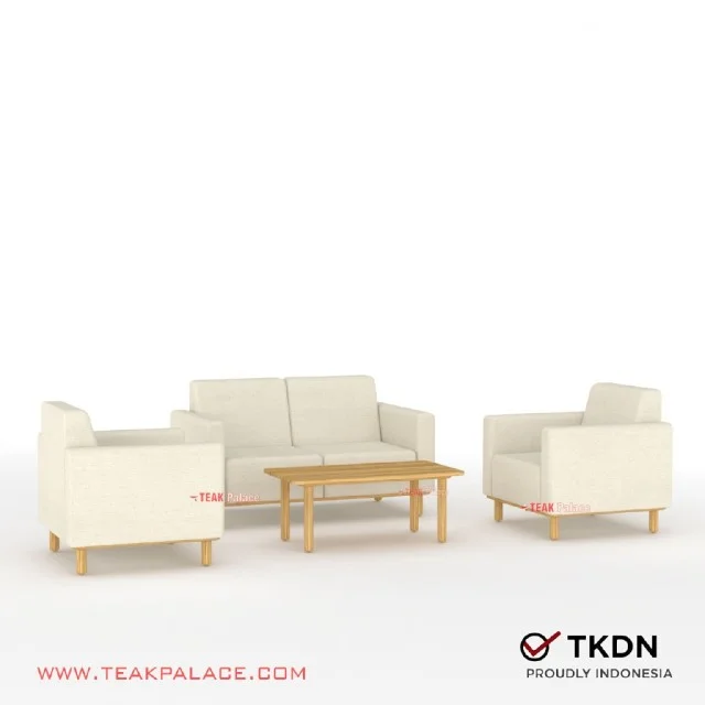 Sofa Scandinavian 211 TKDN ION Krem