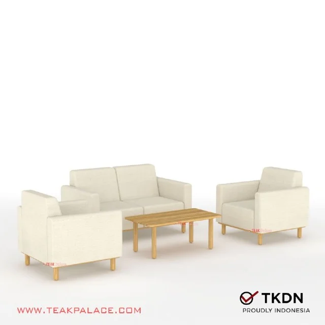 Sofa Scandinavian 211 TKDN ION Krem