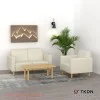 Sofa 21 ION TKDN Ruang Sempit Kain Krem Sofa 21 ION TKDN Ruang Sempit Kain Krem