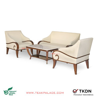 Kursi Tamu Minimalis 211 Jasmine Ivory
