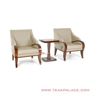 Kursi Teras Minimalis Kayu Jati Seri Jasmine Capucino Kursi Teras Minimalis Kayu Jati Seri Jasmine Capucino