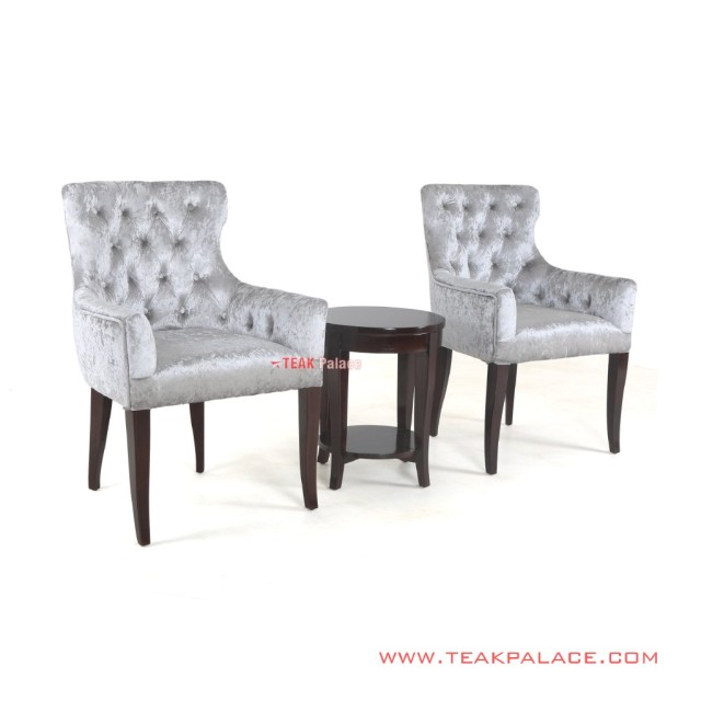 Set Kursi Teras Minimalis Black Walnut Alera Set Kursi Teras Minimalis Black Walnut Alera