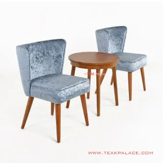 Kursi Meja Teras Set Modern Minimalis Golden Teak 