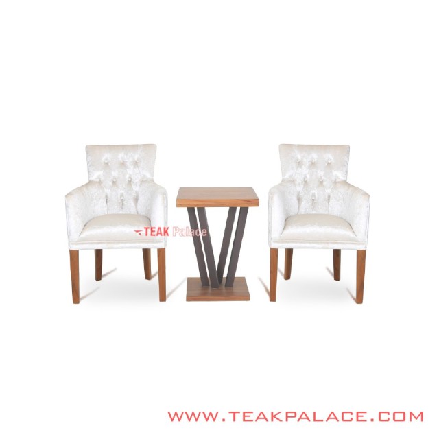 Kursi Teras Minimalis Jati Vintage Seri Wilona Kursi Teras Minimalis Jati Vintage Seri Wilona