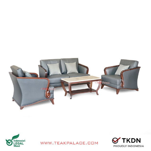 Kursi Tamu Kayu Jati 211 Seri Nusantara TKDN Kursi Tamu Kayu Jati 211 Seri Nusantara TKDN