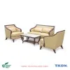 Sofa Modern Minimalis Kayu Jati Seri Lunia set 211 TKDN
