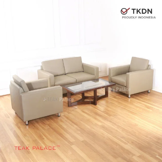 Sofa 211 Milan Kulit Mocha