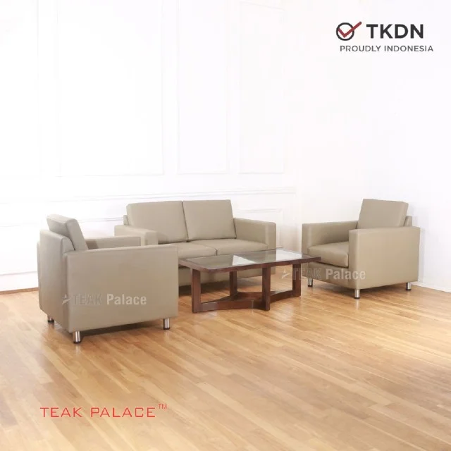 Sofa 211 Milan Kulit Mocha