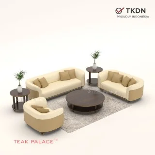 Kursi Tamu Mewah Terbaru Kayu Jati Sofa 321 Seri Nias