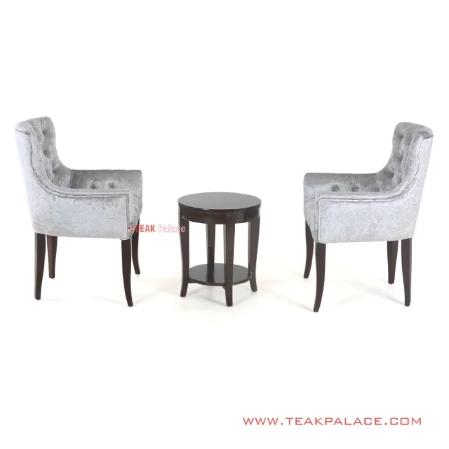 Set Kursi Teras Minimalis Black Walnut Alera Set Kursi Teras Minimalis Black Walnut Alera