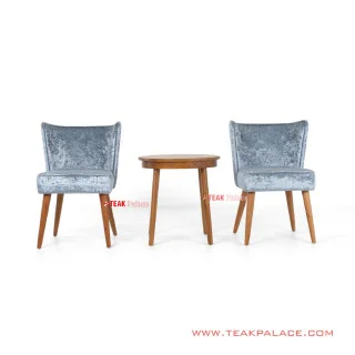 Kursi Meja Teras Set Modern Minimalis Golden Teak 