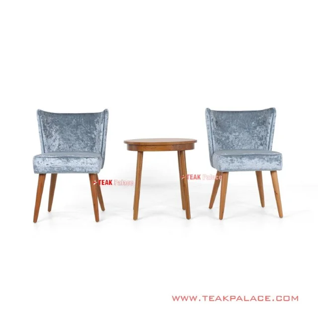 Kursi Meja Teras Set Modern Minimalis Golden Teak 