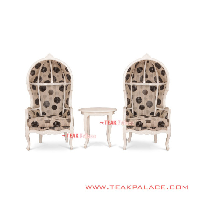 Kursi Syahrini Duco Putih Model Balon Kanopi Kursi Syahrini Duco Putih Model Balon Kanopi