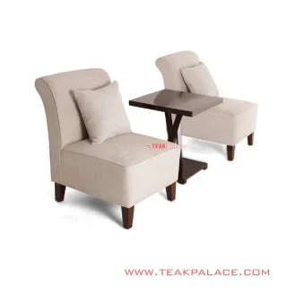 Set Kursi Meja Teras Rivoli Linen Seri Amanda