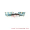 Sofa Mewah Emas Kayu Jati 32 Seri Cameo Sofa Mewah Emas Kayu Jati 32 Seri Cameo