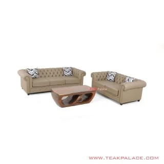 Set Sofa Tamu Chester Chesterfield Minimalis