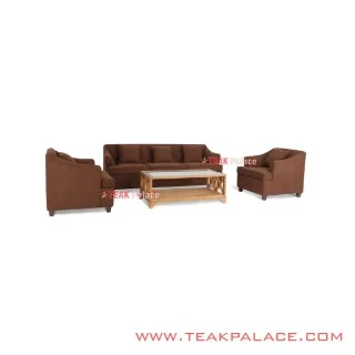 Kursi Tamu Minimalis 311 Seri Musi Warna Coklat