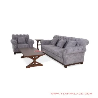 Sofa Tamu Kayu Jati 31 Seri Robinson