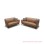 Sofa Set Seri Viana Oscar Brown Minimalis Jati