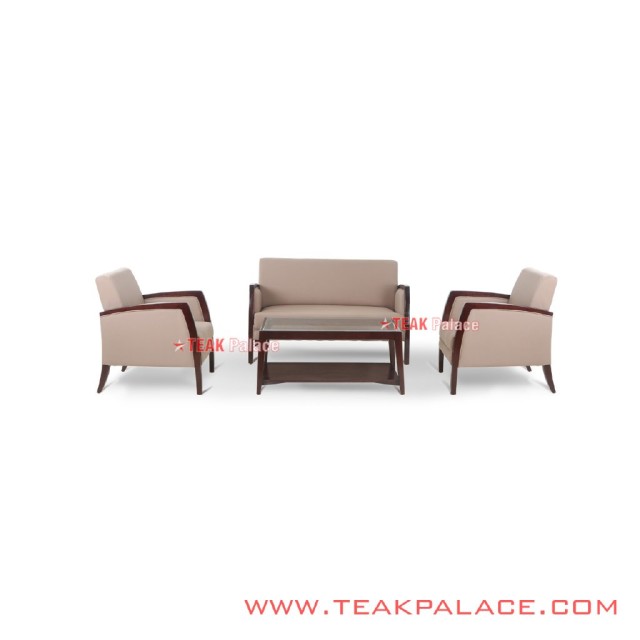 Kursi Minimalis Set 211 Kuta Coklat